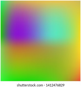 Bright blurred graphics from various combinations of colors and shades. Graceful splash and spreading spot. Vector illustration layout. Green color spots that form a bright blurred graphics.