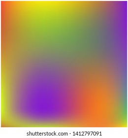 Bright blurred graphics from various combinations of colors and shades. Vector illustration shape. Magic splash and spreading spot. Violet color spots that form a bright blurred graphics.