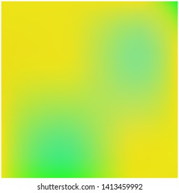 Bright blurred graphics from various combinations of colors and shades. Vector illustration shape. Creative splash and spreading spot. Yellow color spots that form a bright blurred graphics.