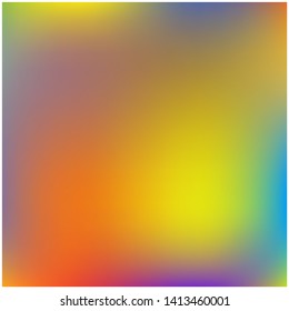 Bright blurred graphics from various combinations of colors and shades. Strange splash and spreading spot. Vector illustration presentation. Violet color spots that form a bright blurred graphics.