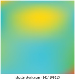 Bright blurred graphics from various combinations of colors and shades. Random splash and spreading spot. Vector illustration layout. Blue color spots that form a bright blurred graphics.