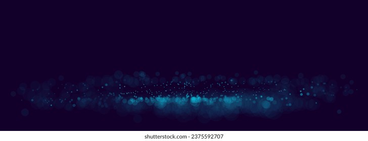 Bright blurred lights vector transparent effect illustration, abstract bokeh background with depth of field effect, macro style with depth of field.