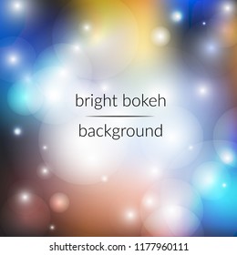 
bright bokeh background