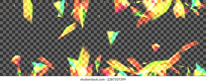 Bright Bokeh Background Transparent Vector. Twinkle Brilliant Template. Blur New Design. Yellow Soft. Spark Sunshine Illustration.