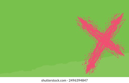 bright brat love lime green grunge pop girl abstract vector background with single grunge kiss