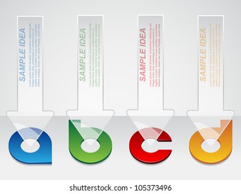 bright brochure template