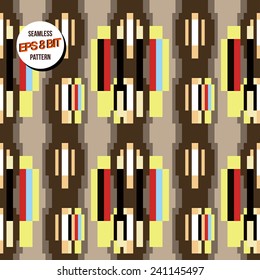 Bright brown minimalistic 8 bit background.