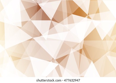 bright brown pattern greeting backgrounds. polygonal pattern. vector illustration. for the design, printing, business presentations