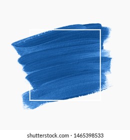 Bright brush painted acrylic background vector. Perfect design for headline and sale banner. 