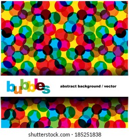 bright bubbles background