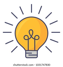 bright bulb icon