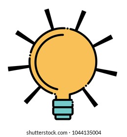 Bright bulb icon