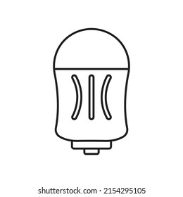 Bright bulb Vector icon which is suitable for commercial work and easily modify or edit it

