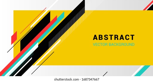 Bright business template background. Modern geometric abstract background. Background for cover, banner, booklet. 