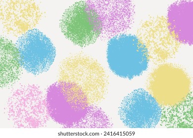 Bright candy colors texture shapes design vector