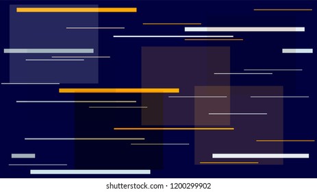 Bright Car Light Night Life, Racing Lines, Neon IT, Hi Tech Vector Texture. Internet Technology Communication Banner Texture. Night City, Moving Car Lights, Neon IT Futuristic Hi Tech Background