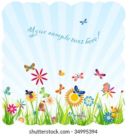 bright card