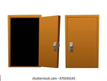 13,225 Cartoon wooden door Images, Stock Photos & Vectors | Shutterstock