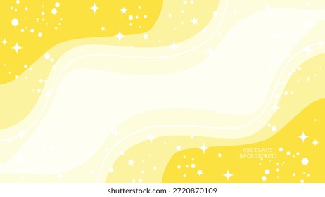 Bright and cheerful abstract background with yellow and white hues, perfect for adding a touch of warmth and energy to any design