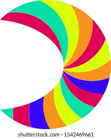 Bright & Cheerful Lollipop Spinning Color Decal