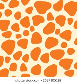Bright and cheerful seamless pattern for kids with cute doodles and soft colors. Perfect for baby products and kids' stationery.