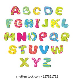 4,046 Childrens alphabet letters Images, Stock Photos & Vectors ...