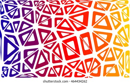 Bright children's background. Polygonal graphics. 