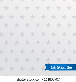 Bright Christmas background with stars