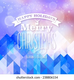 Bright Christmas illustration