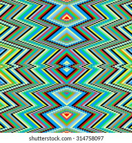 bright circles psychedelic abstract geometric background vector illustration