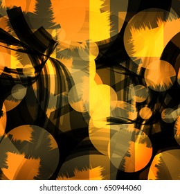 Bright circles seamless pattern. Colorful background. Vector illustration