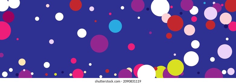 Bright Circles Vibrant Kids White Pattern. Multicolor Pink Children Dark Yellow Beige Textile. Color Violet Pastel Play Purple Bordo Design Pic. Indigo Red Rainbow Green Blue Background.