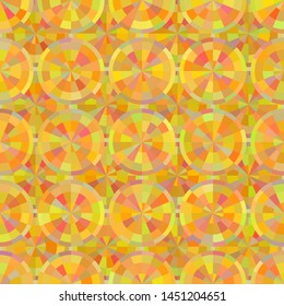 Bright circular tiled vector seamless pattern.