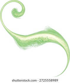 Helle kreisförmige weiße Mitte Zeichnung Welle Flamme Form Kunst Design. Fuzzy magische Laser-Kugelform in modernen kreativen Pelz Linie Stil. Lime Farbe Kraft Sonne Ausleger Ball Symbol auf dunklen Nacht Raum für Text