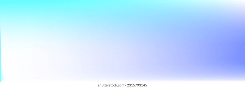 Bright Clean White Blurred Vibrant Gradient Blurry Texture. Spotlight Sunset Color Vivid Colorful Sky Horizontal Gradient Mesh Background. Multicolor Pastel Light Soft Water Sunrise Sky Background.