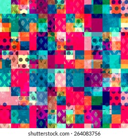 bright cloth seamless pattern