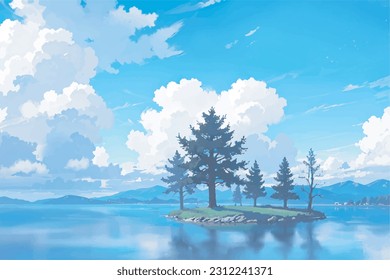 Fondo azul cielo brillante