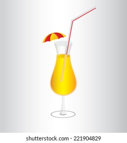 The bright cocktail