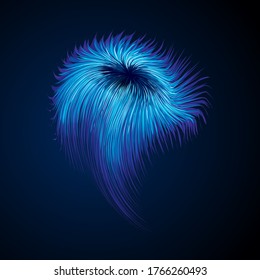Heller abstrakter Hintergrund. Vektorgrafik