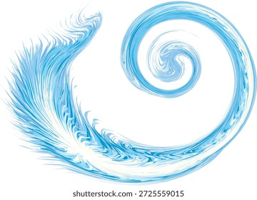 Diseño de arte místico de forma de punto medio circular cian frío brillante. Forma de esfera de disco de alma mágica sagrada en estilo de línea de tecnología creativa moderna. Símbolo de bola de explosión de poder variopinto de color aqua marino en fondo oscuro para texto