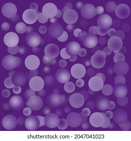 Bright, color abstract seamless background. Spheres with a gradient. Vector illustration