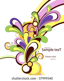 Bright color background