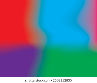 bright color background vector design logo illustration