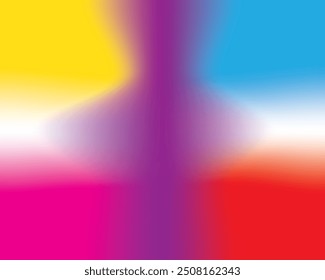 Logotipo de diseño de Vector de fondo de color brillante 
