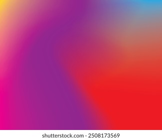 bright color background vector design logo illustration