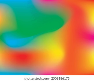 bright color background vector design logo illustration