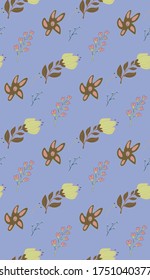 Bright color beautiful background. Tileable images from  petals and  floral ornament. Summer theme pattern.