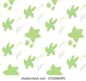 Bright color beautiful background. Tileable images from  forest herbs and  natural colors. Summer theme pattern.