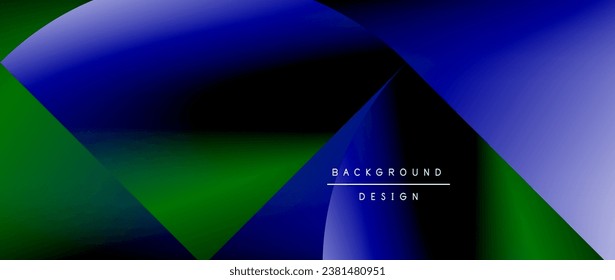 Bright color circle and round element minimal geometric abstract background for posters, covers, banners, brochures, websites