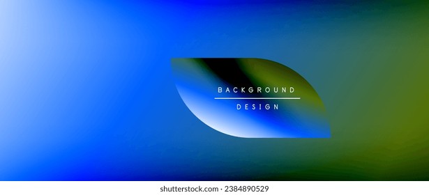 Círculo de color brillante y elemento redondeado fondo abstracto geométrico mínimo para carteles, cubiertas, pancartas, folletos, sitios web
